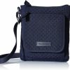 Vera Bradley Crossbody Handbags | Vera Bradley Women'S Microfiber Mini Hipster Crossbody Purse With Rfid Protection