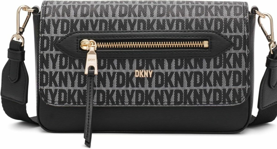 DKNY Crossbody Handbags | Dkny Chelsea Crossbody Bag, Black Logo/Black