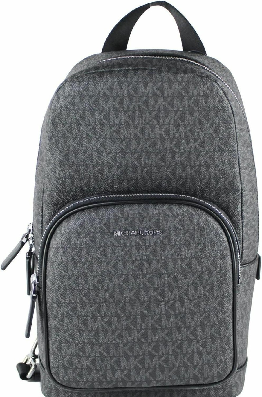 Michael Kors Crossbody Handbags | Michael Kors Cooper Commuter Sling Pack (Black)