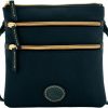 Dooney & Bourke Crossbody Handbags | Dooney & Bourke Handbag, Nylon North South Triple Zip Crossbody