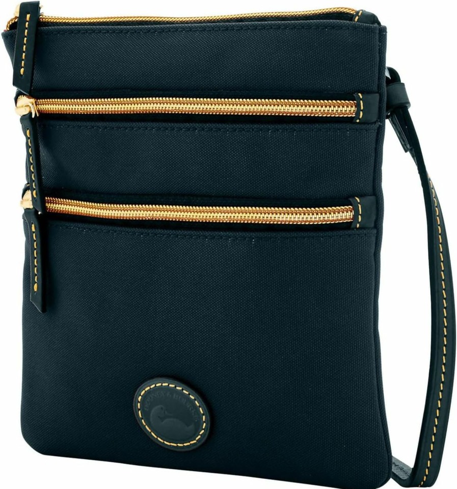 Dooney & Bourke Crossbody Handbags | Dooney & Bourke Handbag, Nylon North South Triple Zip Crossbody