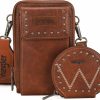 Wrangler Crossbody Handbags | Wrangler Crossbody Cell Phone Purse For Women Rfid Blocking Cellphone Wallet With Coin Pouch