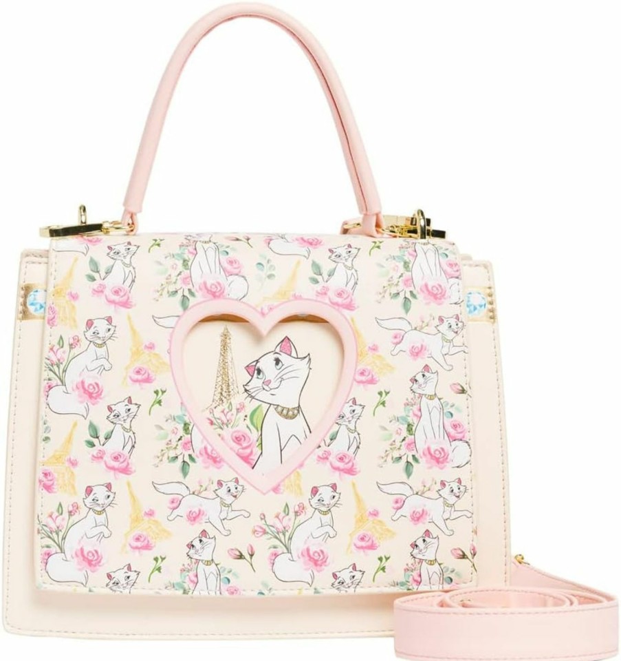 Loungefly Crossbody Handbags | Loungefly Aristocats Duchess In Paris Floral Aop Crossbody