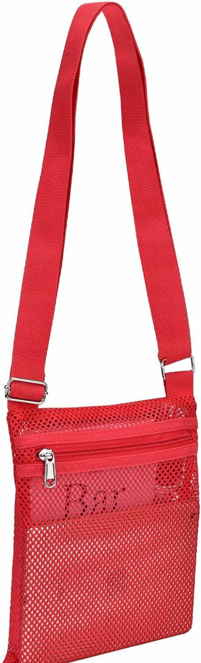 USPECLARE Crossbody Handbags | Uspeclare Heavy Duty Semi-Transparent Mesh Purse, See Through Mesh Crossbody Bag