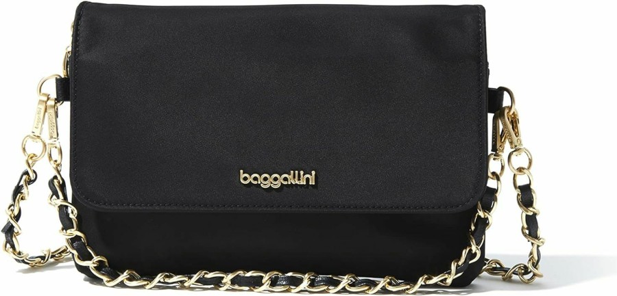 Baggallini Crossbody Handbags | Baggallini Flap Crossbody With Chain