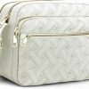 Voikukka Crossbody Handbags | Medium Nylon Crossbody Bags For Women Trendy Crossbody Purses Travel Large Cross Body Bag Quilted Purse