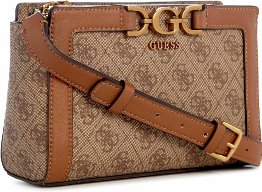 GUESS Crossbody Handbags | Guess Dagan Mini Crossbody Top Zip