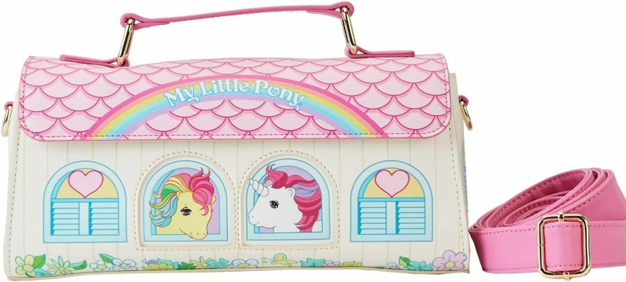 Loungefly Crossbody Handbags | Loungefly My Little Pony 40Th Anniversary Stable Crossbody Bag