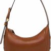 Fossil Crossbody Handbags | Fossil Women'S Harwell Leather Crescent Purse Handbag For Women