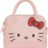 SANRIO Crossbody Handbags | Hello Kitty Leather Crossbody Handbag - Girls, Boys, Teens, Adults - Hello Kitty Faux Pu Leather Cosplay Crossbody Handbag