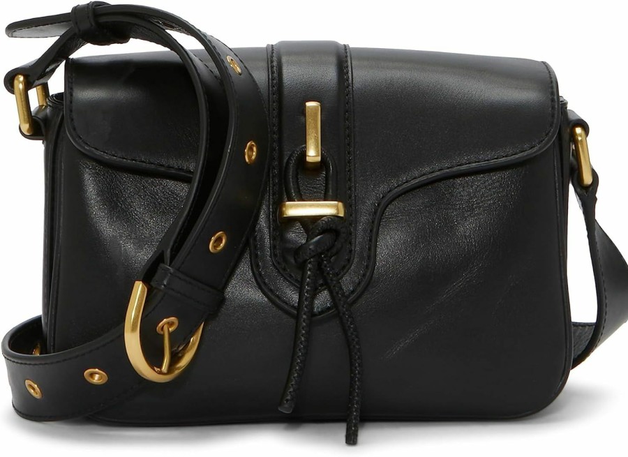 Vince Camuto Crossbody Handbags | Vince Camuto Maecy Crossbody, Black Leather