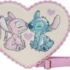 Loungefly Crossbody Handbags | Loungefly Lilo & Stitch Angel Kiss Chocolate Box Heart Crossbody Purse