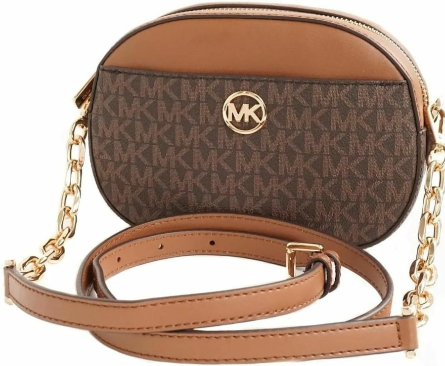 Michael Kors Crossbody Handbags | Michael Kors Jet Set Glam Small Oval Crossbody Bag