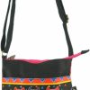 Zeckos Crossbody Handbags | Laurel Burch Crossbody Purse Zipper Top 10\"X10\", Feline Friends, Multicoloured