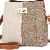 PINCNEL Crossbody Handbags | Pincnel Cross Body Bag Purses For Women - Pu Leather Crossbody Bucket Bag With Adjustable Shoulder Strap, Multiple Pockets