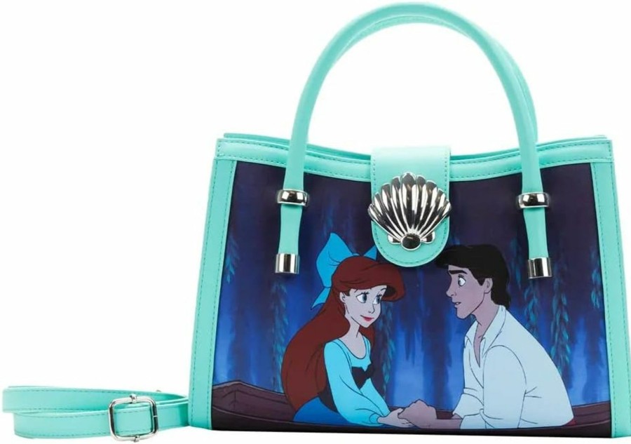 Loungefly Crossbody Handbags | Loungefly Disney The Little Mermaid Princess Scenes Series Crossbody Bag