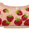 Mary Frances Crossbody Handbags | Mary Frances Strawberry Fields, Pink