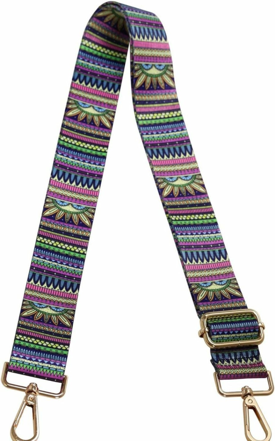 ZANQANO Crossbody Handbags | Zanqano Crossbody Strap For Purses Replacement Adjustable Guitar Multicolor Style Handbag Straps