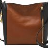 Fossil Crossbody Handbags | Fossil Women'S Tara Leather Crossbody Purse Handbag For Women