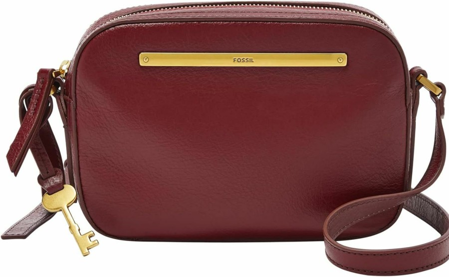 Fossil Crossbody Handbags | Fossil Women'S Liza Camera Bag Crossbody Purse Handbag For Women