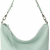 The Sak Crossbody Handbags | The Sak Jasmine Bucket Crossbody Purse - Premium Leather Women'S Handbag For Everyday & Travel - Cross Body Shoulder Bag With Zipper Closure & Pockets - Aqua