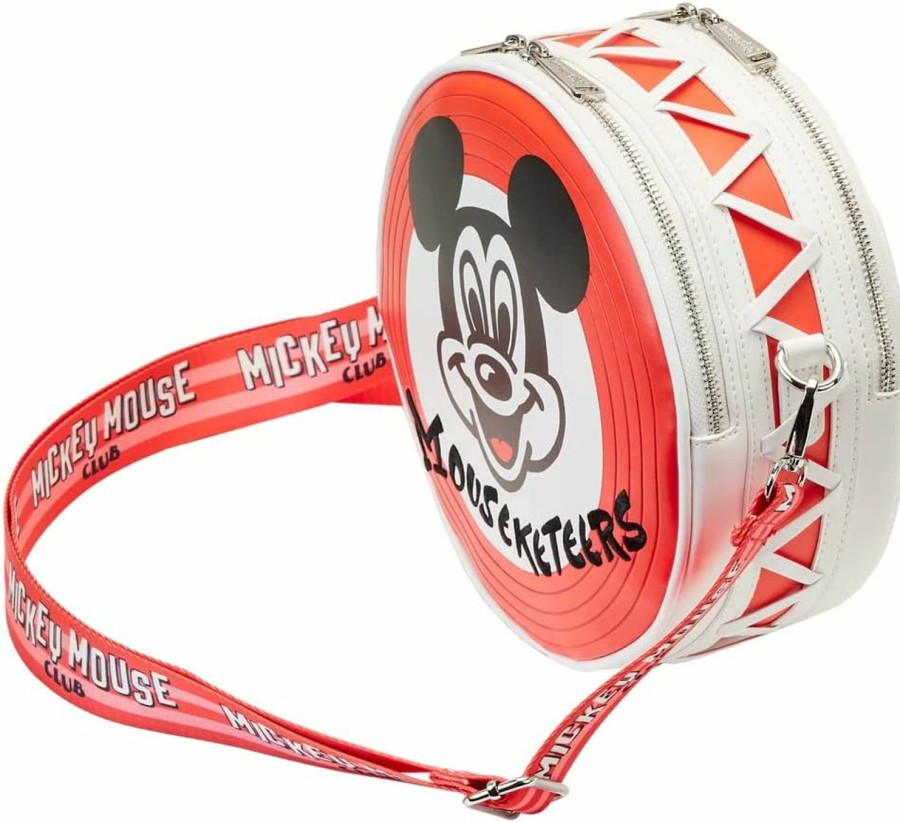 Loungefly Crossbody Handbags | Loungefly Disney 100 Mickey Mouseketeers Ear Holder Bag