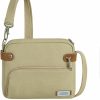 Travelon Crossbody Handbags | Travelon Heritage Anti-Theft Crossbody, Natural