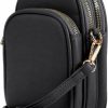 Mali+Lili Crossbody Handbags | Mali+Lili, Josie Triple Compartments Crossbody Bag For Women, Black