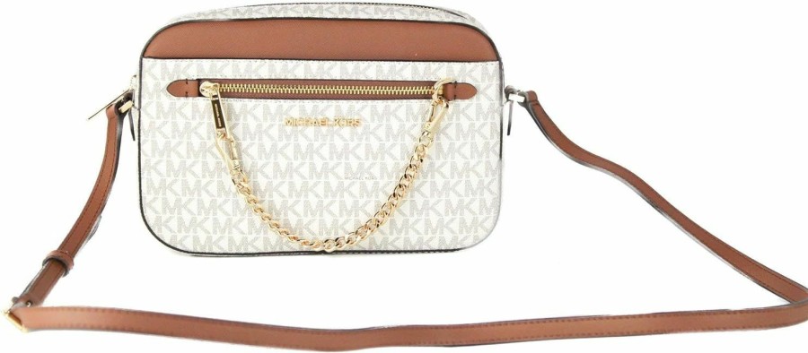 Michael Kors Crossbody Handbags | Jet Set Large Logo Crossbody Bag