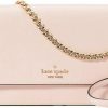 Kate Spade New York Crossbody Handbags | Kate Spade New York Women'S Madison Saffiano Leather Flap Crossbody Bag, Conch Pink