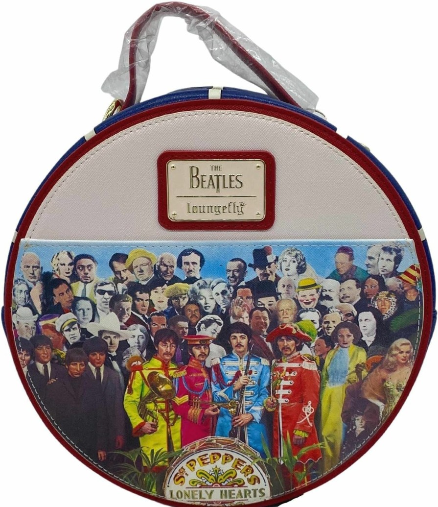 Loungefly Crossbody Handbags | Loungefly The Beatles Sgt Peppers Crossbody Bag