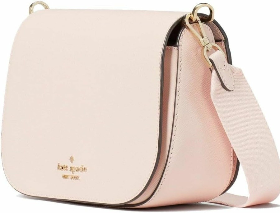 Kate Spade New York Crossbody Handbags | Kate Spade New York Women'S Madison Saffiano Leather Saddle Bag