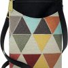 Danny K. Crossbody Handbags | Danny K. Women'S Tapestry Crossbody Cell Phone Or Passport Purse, Handmade In Usa