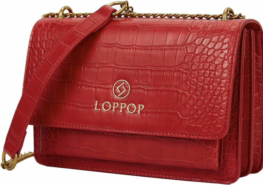 LL LOPPOP Crossbody Handbags | Ll Loppop Women'S Small Classy Crossbody Purse Top Handle Handbags Leather Satchel Bags For Women