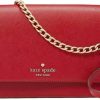 Kate Spade New York Crossbody Handbags | Kate Spade New York Women'S Madison Saffiano Leather Flap Crossbody Bag, Candied Cherry