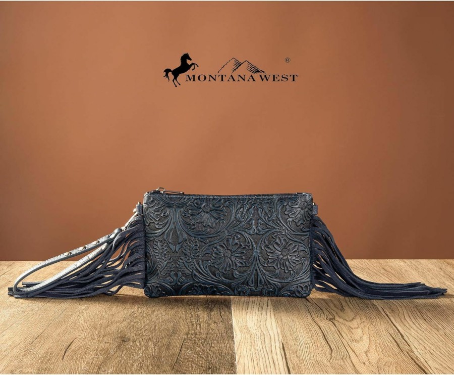 Montana West Crossbody Handbags | Montana West Western Purse For Women Crossbody Bag Wristlet Clutch Purse