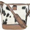 STS Ranchwear Crossbody Handbags | Sts Ranchwear Mail Durable Spacious Leather Zipper Crossbody Bag With Various Pockets & Adjustable And Removable Strap, Tornado/Cowhide