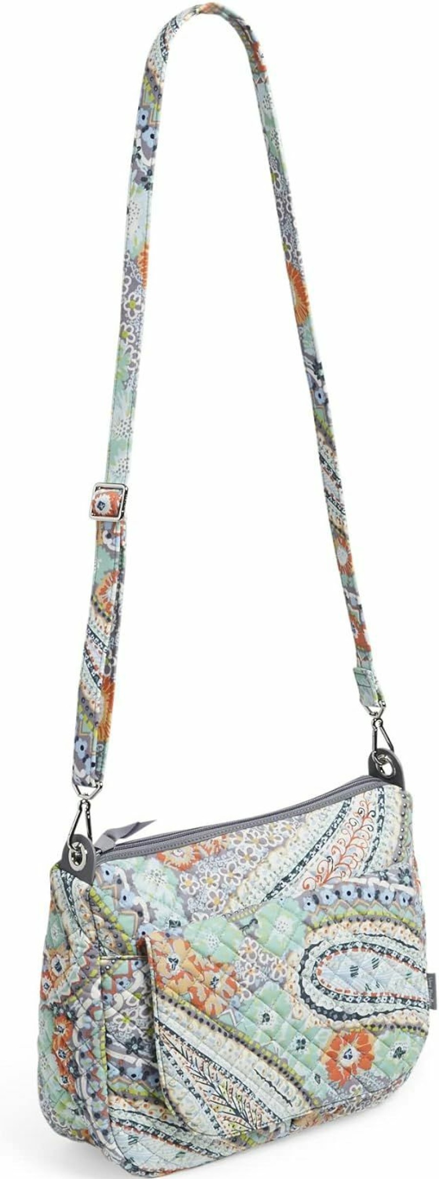 Vera Bradley Crossbody Handbags | Vera Bradley Cotton Carson Shoulder Bag Crossbody Purse