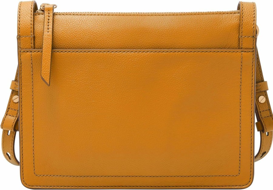 Fossil Crossbody Handbags | Fossil Women'S Taryn Leather Crossbody Purse Handbag For Women