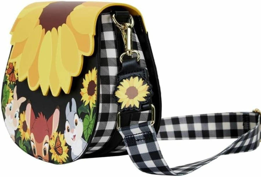 Loungefly Crossbody Handbags | Loungefly Bambi Sunflower Friends Crossbody Bag