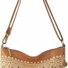 The Sak Crossbody Handbags | The Sak Lumi Crossbody In Straw, Convertible Crossbody, Natural Primrose Straw