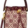 Tory Burch Crossbody Handbags | Tory Burch Women'S T Monogram Chenille Mini Bucket Bag