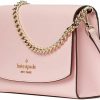 Kate Spade New York Crossbody Handbags | Kate Spade Carson Saffiano Leather Convertible Crossbody Bag (Chalk Pink)