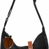 MOYYI Crossbody Handbags | Moyyi Crescent Bag Crossbody,Medium Nylon Hobo Sling Shoulder Dumpling Bag For Women,Half Moon Bags For Everyday Casual