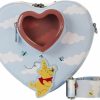 Loungefly Crossbody Handbags | Loungefly Winnie The Pooh Balloons Heart Crossbody Bag Winnie The Pooh Bags