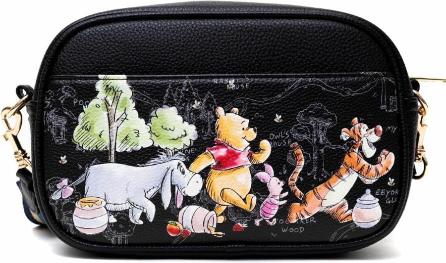 WondaPop Crossbody Handbags | Wondapop Designer Series Winnie The Pooh & Friends Crossbody/Shoulder Bag