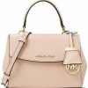 Michael Kors Crossbody Handbags | Michael Kors Ava Extra Small Saffiano Leather Crossbody (Soft Pink)