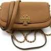 Tory Burch Crossbody Handbags | Tory Burch Britten Convertible Crossbody Bag With Gold Hardware (Tiramisu)