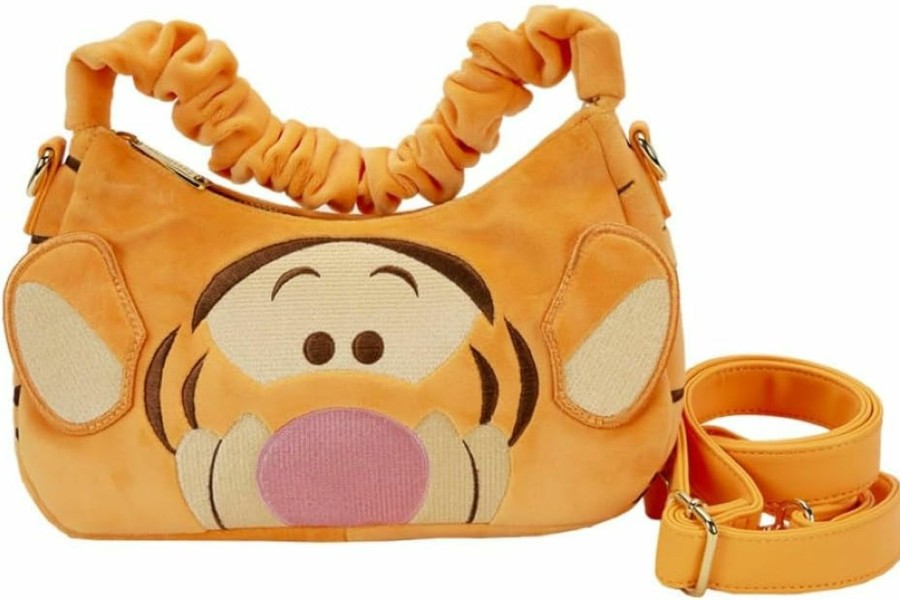 Loungefly Crossbody Handbags | Loungefly Disney Winnie The Pooh Tigger Plush Crossbody Bag