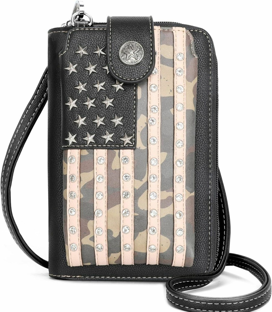 Montana West Crossbody Handbags | Montana West Small Crossbody Cell Phone Purses For Women Western Cellphone Wallet Bags With Coin Pocket